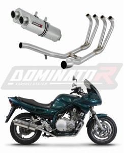Yamaha XJ 900 Diversion 1994 - 2003 Komplett avgassystem LjuddämpareOV + dB killer