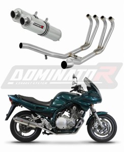 Yamaha XJ 900 Diversion 1994 - 2003 Komplett avgassystem LjuddämpareST + dB killer