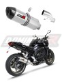 FZ1 FAZER 1000 EXHAUST Yamaha Muffler Auspuff Sportauspuff Silencer Echappement Silencieux Scarico Scarichi Escape Wydech Tłumik HP1 Carbon End Cap 2006 - 2015 DOMINATOR x