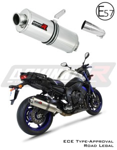 FZ 8 N / FZ8 S FAZER EU-godkänd Avgas Ljuddämpare OVAL 2010 - 2016