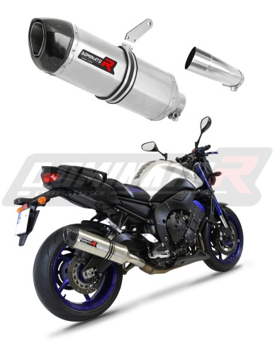 FZ 8 N / FZ8 S FAZER EXHAUST Yamaha Muffler Auspuff Sportauspuff Silencer Echappement Silencieux Scarico Scarichi Escape Wydech Tłumik Carbon End Cap HP1 2010 - 2016 DOMINATOR x