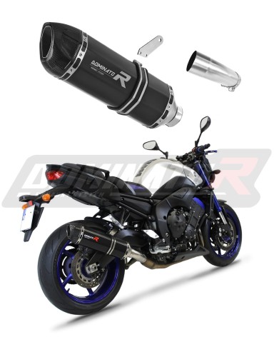 FZ 8 N / FZ8 S FAZER EXHAUST Yamaha Muffler Auspuff Sportauspuff Silencer Echappement Silencieux Scarico Scarichi Escape Wydech Tłumik Carbon End Cap HP1 Black 2010 - 2016 DOMINATOR x