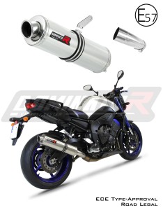 FZ 8 N / FZ8 S FAZER EU-godkänd Avgas Ljuddämpare ST 2010 - 2016