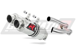 Yamaha XJR 1200 1995 - 1998 Avgas Ljuddämpare GP1 + dB killer