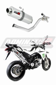 Yamaha XT 660 R 2004 - 2016 side manifold 2 in 1 Avgas Ljuddämpare OV + dB killer
