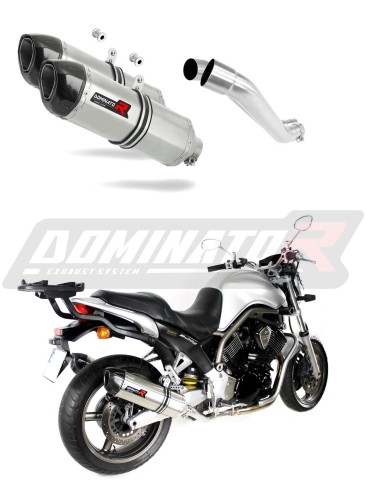 avgassystem ljuddämpare DOMINATOR HP1 passar till motorcykeln Yamaha BT 1100 BULLDOG 2001   2007 5