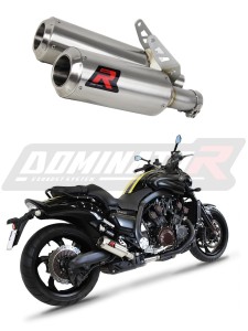 Yamaha V MAX 1700 2009 - 2019 Avgas Ljuddämpare GP + dB killer