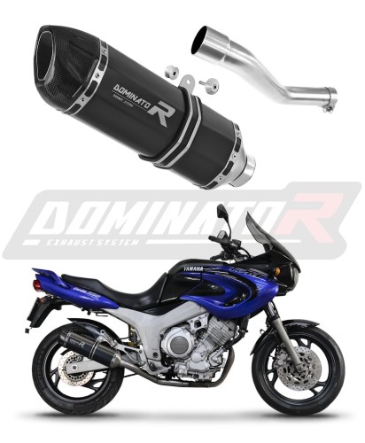 exhaust muffler DOMINATOR HP1 BLACK fits to Yamaha TDM 850 Right Side 1996  2001 6