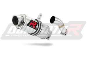 Yamaha YBR 250 Avgas Ljuddämpare GP1 + dB killer