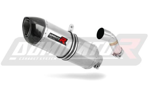 exhaust muffler DOMINATOR HP1 fits the motorcycle Yamaha YBR 250  4