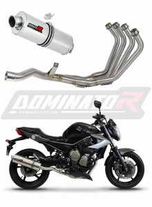 Yamaha XJ 6N S F 2009 - 2016 Komplett avgassystem Ljuddämpare OV + dB killer