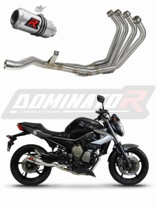 Yamaha XJ6 N / S / F 600 Diversion 2009 - 2016 Komplett avgassystem LjuddämpareGP + dB killer