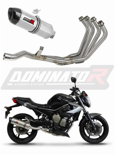 complete exhaust system with muffler DOMINATOR Full System HP1 fits to Yamaha XJ 6N S F 2009  2016 6