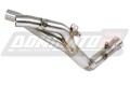 decat mid muffler DOMINATOR Mid Pipe fits the motorcycle YZF R1 1000 RN19 2007   2008 3
