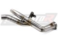 decat mid muffler DOMINATOR Mid Pipe fits the motorcycle YZF R1 1000 RN22 2009   2014 2