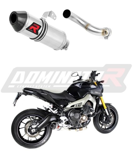 MT-09 MT 09 EXHAUST Yamaha Muffler Auspuff Sportauspuff Silencer Echappement Silencieux Scarico Scarichi Escape Wydech Tłumik Carbon Tip HP3 2013 -  DOMINATOR x