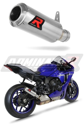 YZF R1 R1M 1000 RN49 EXHAUST Yamaha Muffler Auspuff Sportauspuff Silencer Echappement Silencieux Scarico Scarichi Escape Wydech Tłumik GP 2017 - 2019 DOMINATOR x