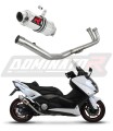 Yamaha XP 530 T-MAX 2012 -2016 Full Exhaust System  Muffler Auspuff Sportauspuff Silencer Echappement Silencieux Scarico Scarichi Escape Collector Manifold Wydech Tłumik GP1 DOMINATOR x