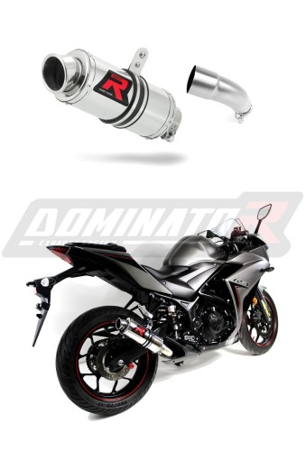 YZF-R3 300 EXHAUST Yamaha Muffler Auspuff Sportauspuff Silencer Echappement Silencieux Scarico Scarichi Escape Wydech Tłumik GP 1  2015 - 2017 DOMINATOR  x