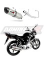YBR 125 EXHAUST Yamaha Muffler Auspuff Sportauspuff Silencer Echappement Silencieux Scarico Scarichi Escape Wydech Tłumik Carbon Tip HP1 2009 - 2018 DOMINATOR  x