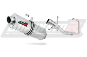 Yamaha YBR 125 2000 - 2008 Komplett avgassystem Ljuddämpare OV + dB killer