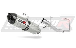 Yamaha YBR 125 2000 - 2008 Komplett avgassystem Ljuddämpare HP1 + dB killer