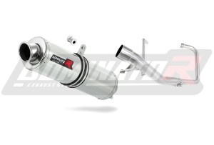 Yamaha YBR 125 2000 - 2008 Komplett avgassystem Ljuddämpare ST + dB killer