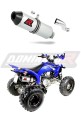 YFM 250 RAPTOR EXHAUST Yamaha Muffler Auspuff Sportauspuff Silencer Echappement Silencieux Scarico Scarichi Escape Wydech Tłumik Carbon Tip MX 2008 - 2013 DOMINATOR  x