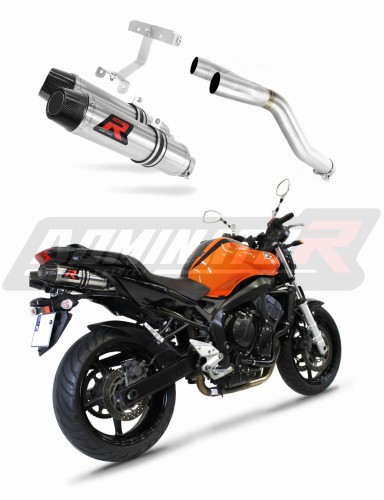 FZ6 FAZER S2 Exhaust Yamaha Muffler Auspuff Sportauspuff Silencer Echappement Silencieux Scarico Scarichi Escape Wydech Tłumik HP3 2006 - 2010 DOMINATOR x