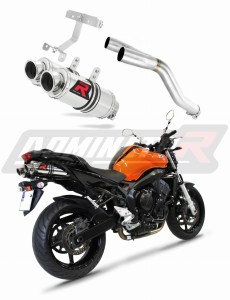 Yamaha FZ6 FAZER 600 S2 2006 - 2010 Avgas Ljuddämpare GP1 + dB killer