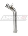 decat mid muffler DOMINATOR Mid Pipe fits the motorcycle YAMAHA FZ6 2006   2010 4