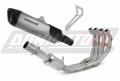 complete exhaust system with muffler DOMINATOR Full System titanium HP6 fits the motorcycle Yamaha YZF R6 2017   2023 3