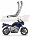 Yamaha TDM 850 1991 - 1995 Head pipe Header Linkpipe Downpipe Frontpipe Manifold Collector Kolektor wydechowy Kolano Sport-Krümmeranlage Colector de escape  Collecteur d'échappement Collettore di scarico DOMINATOR EXHAUST SYSTEM x
