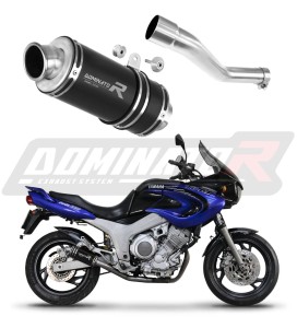 Yamaha TDM 850 Right Side 1991 - 1995 Avgas Ljuddämpare GP1 SVART + dB killer