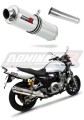 XJR 1300 EXHAUST Yamaha Muffler Auspuff Sportauspuff Silencer Echappement Silencieux Scarico Scarichi Escape Wydech Tłumik ROUND 2007 - 2016 DOMINATOR x
