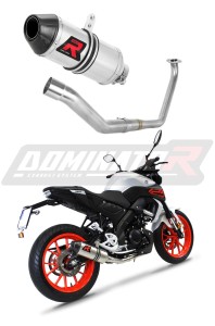 Yamaha MT 125 2020 Komplett avgassystem Ljuddämpare HP3 + dB killer