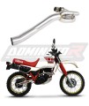 Yamaha XT 600 TENERE  Exhaust Header Head pipe Linkpipe Downpipe  collector manifold 1987 - 1989 dominator x