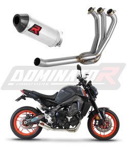 YAMAHA MT 09 Komplett avgassystem Ljuddämpare HP3 Low Level 2021 - 2023 + dB killer