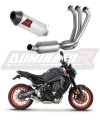 MT-09 2021 - 2022 EXHAUST Yamaha Full System EX Muffler Auspuff Sportauspuff Silencer Echappement Silencieux Scarico Scarichi Escape Collector Manifold Wydech Tłumik HP3 DOMINATOR x