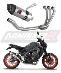 Yamaha MT 09 2021 - 2023 Komplett avgassystem Ljuddämpare HP5 + dB killer