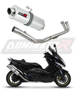 Yamaha T-MAX 500 2008 - 2011 Komplett avgassystem Ljuddämpare OV + dB killer