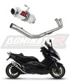 Yamaha T-MAX 500 Full  Exhaust System  Muffler Auspuff Sportauspuff Silencer Echappement Silencieux Scarico Scarichi Escape Collector Manifold Wydech Tłumik  GP1 DOMINATOR x