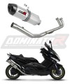 Yamaha T-MAX 500 Full  Exhaust System  Muffler Auspuff Sportauspuff Silencer Echappement Silencieux Scarico Scarichi Escape Collector Manifold Wydech Tłumik HP1 DOMINATOR x