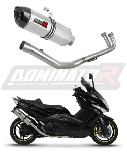 Yamaha T-MAX 500 2008 - 2011 Komplett avgassystem Ljuddämpare HP1 + dB killer