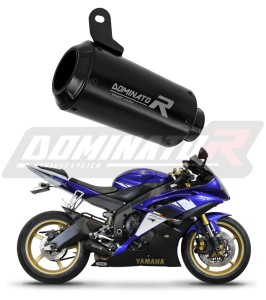 Yamaha YZF R6 2006 - 2016 Avgas Ljuddämpare GPS SVART + dB killer