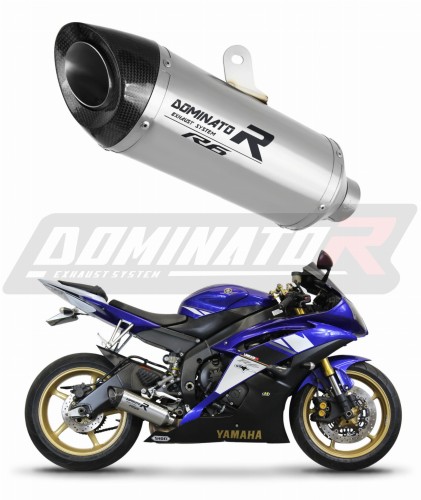 Yamaha YZF R6 2006 - 2016 EXHAUST Muffler Auspuff Sportauspuff Silencer Echappement Silencieux Scarico Scarichi Escape Wydech Tłumik HP8 DOMINATOR EXHAUST SYSTEM x
