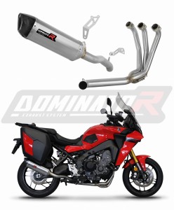 Yamaha Tracer 9 / GT 2021 - 2024 Komplett avgassystem Ljuddämpare HP6 + dB killer