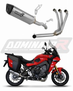 Yamaha Tracer 9 / GT 2021 - 2024 Komplett avgassystem Ljuddämpare Titan HP6 + dB killer