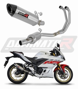 Yamaha YZF-R3 2019 - 2024 Komplett avgassystem Ljuddämpare HP8 + dB killer