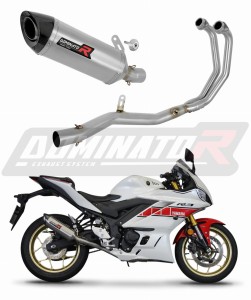 Yamaha YZF-R3 2019 - 2024 Komplett avgassystem Ljuddämpare HP8 + dB killer